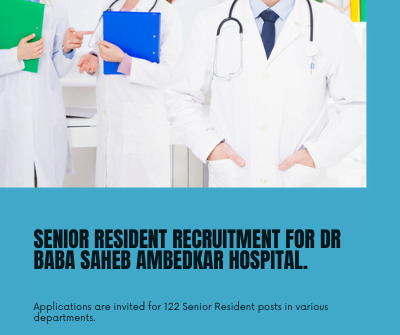 Bsamch senior resident recruitment 2024