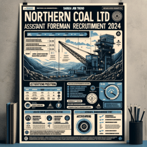 Dall·e 2024 01 17 01. 02. 43 create a digital poster for a fictional recruitment event titled northern coal fields ltd ncl assistant foreman recruitment 2024 as promoted by a