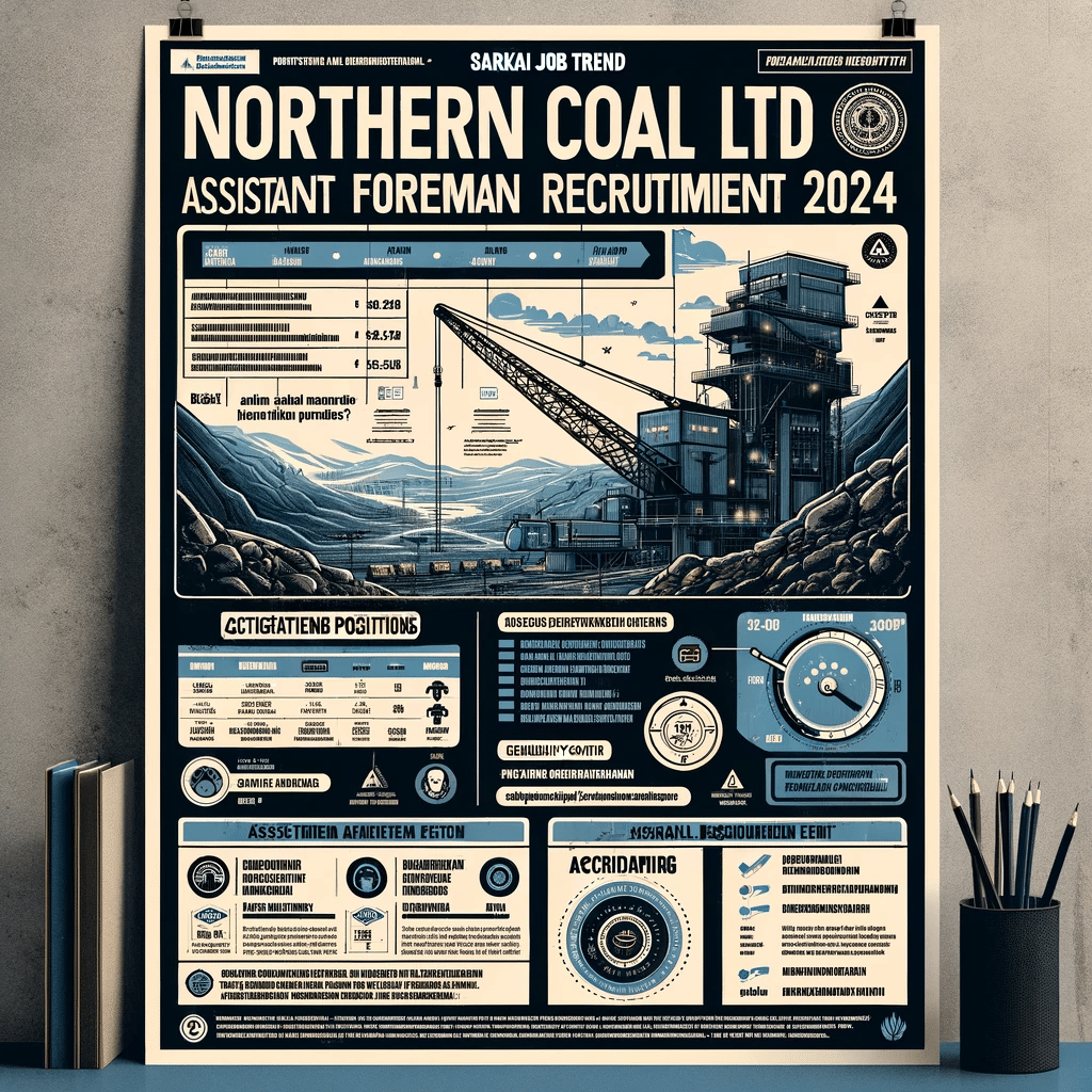 Northern Coal Fields Ltd (NCL) Assistant Foreman Recruitment 2024