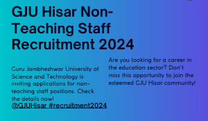 Ju hisar non teaching recruitment 2024 notification e1706289675517