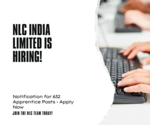 Nlc india limited recruitment 2024 notification out for 632 apprentice posts