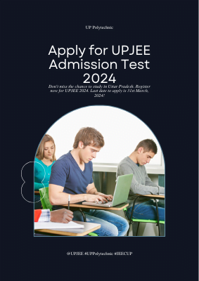 Upjee polytechnic joint entrance exam (jeecup) 2024