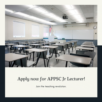Create- appsc jr lecturer online form 2024