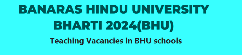 Teaching positions at bhu schools