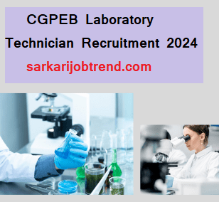 Cgpeb laboratory technician recruitment 2024