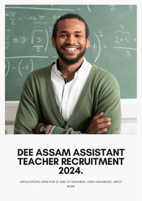 Dee assam recruitment 2024