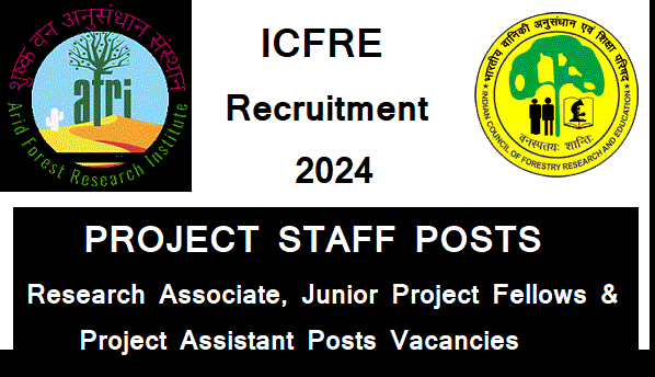 Icfre recruitment 2024