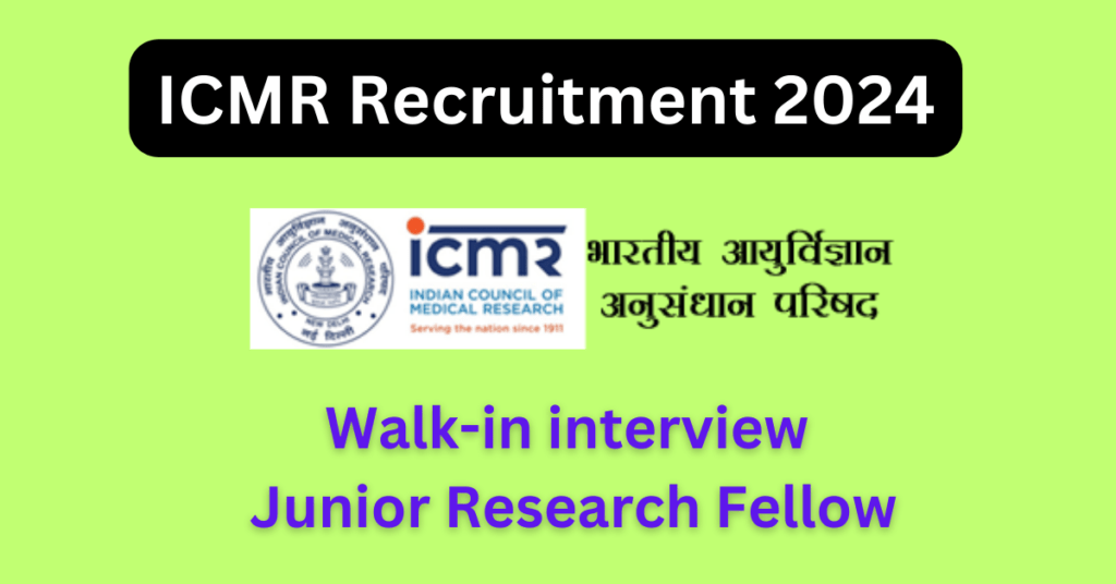 "icmr recruitment 2024", "junior research fellow vacancy", "icmr jrf eligibility", "icmr jrf salary", "icmr-nirrch mumbai", "medical research careers", "postgraduate science jobs", "research fellowships in india", "icmr walk-in interview 2024", "scientific research jobs", "icmr jrf application process", "icmr job notification", "health research vacancies", "jrf positions in icmr", "icmr career opportunities", "biomedical research jobs", "icmr jrf qualifications", "icmr stipend for jrf", "research jobs in mumbai", "icmr project recruitment"