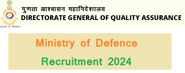 Ministry of defence recruitment 2024