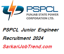 Pspcl junior engineer recruitment 2024 – apply for 544 posts