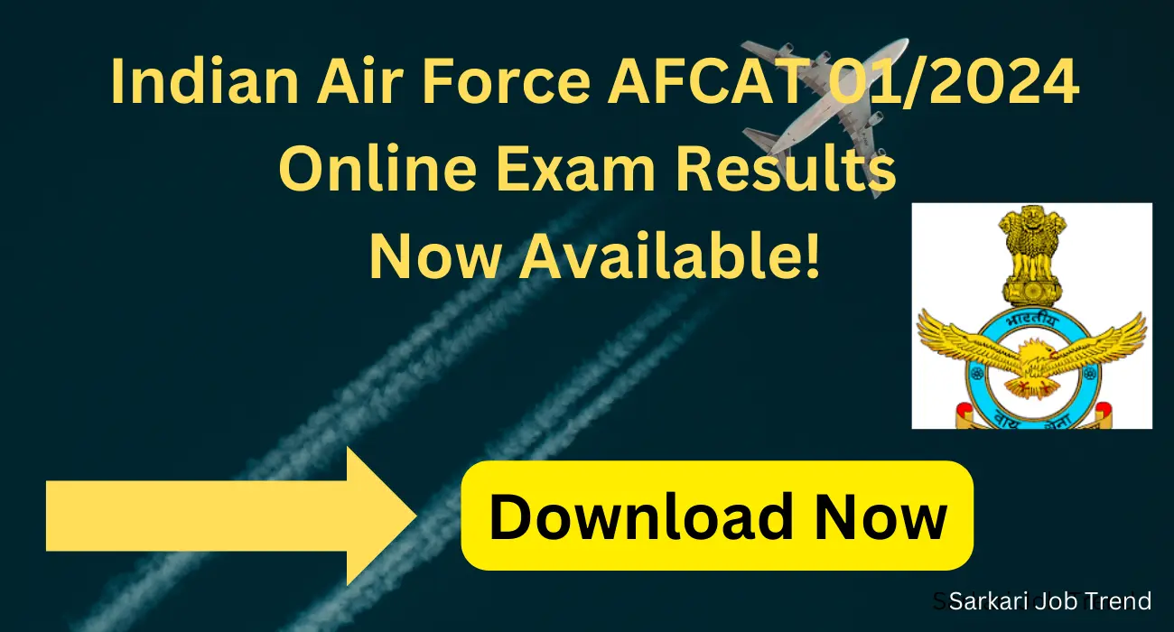 Indian air force afcat 012024 online exam results