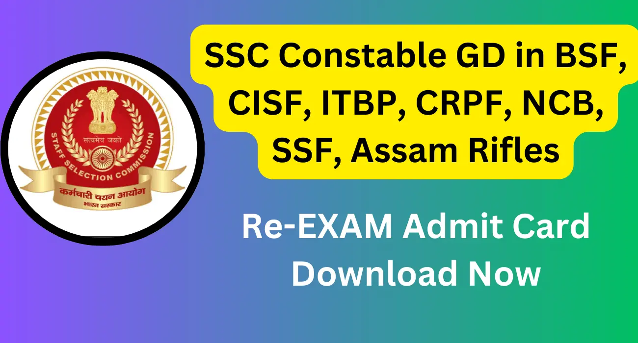 Ssc constable gd in bsf, cisf, itbp, crpf, ncb, ssf, assam rifles