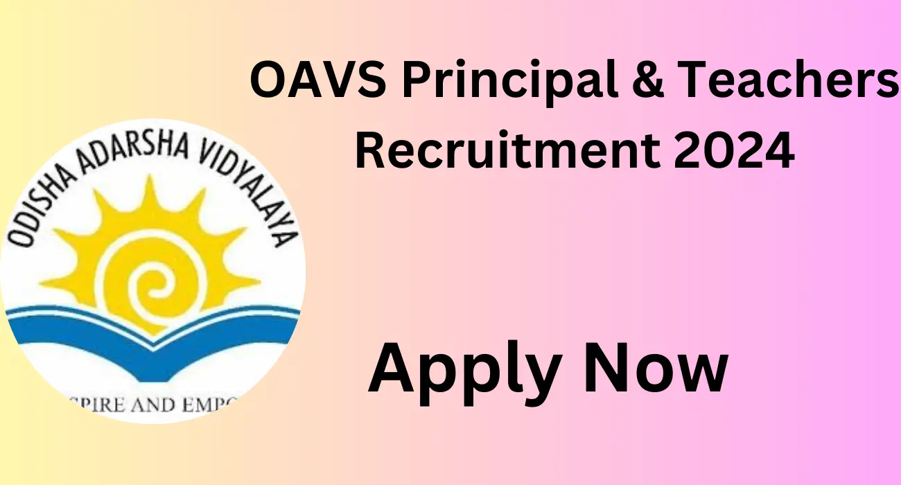 Oavs principal & teachers recruitment 2024